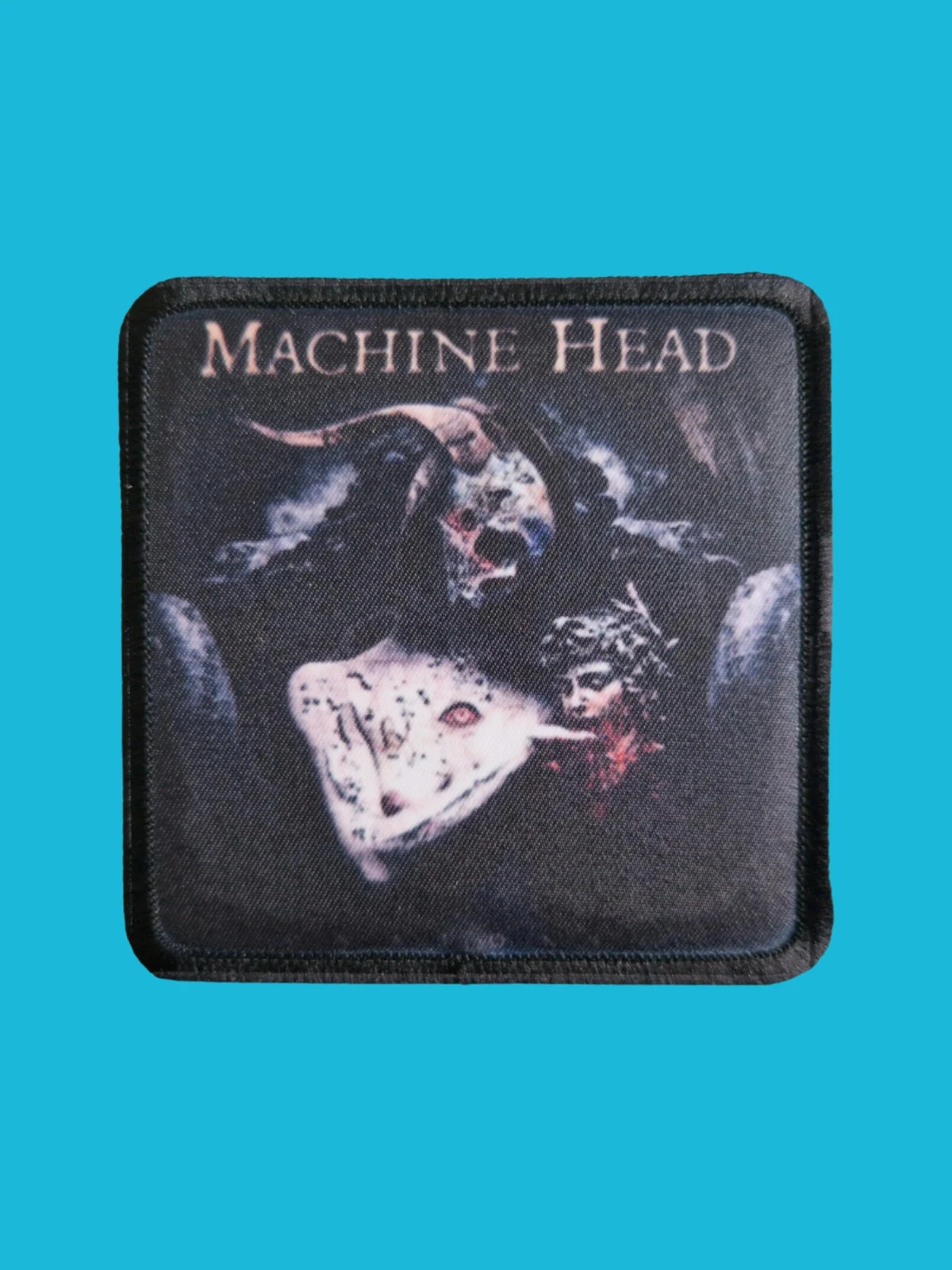Patch Machine Head - Unatoned - Imprimé - Carré de 7,5 x 7,5 centimètres